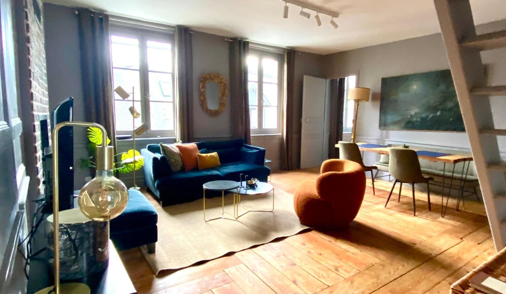 翁弗勒尔Duplex Le Glencoe公寓 外观 照片